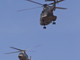 SAAF Oryx and Agusta 109 doing an aerial ballet