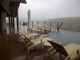 And then the rain arrived...