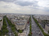 Par_10 - Paris's weird street pattern from the top of the Arc de Triomphe