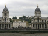 UK_09 - Greenwich Maritime Museum London with Greenwich Observatory in the background