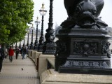 UK_88 - lamp posts along South Bank, London