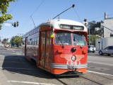 USA_19 - one of the tram cars that runs from San Francisco city along the beachfront