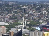 USA_94 - The Space Needle from the observation deck of Columbia Centre Seattle