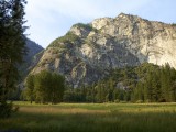 Yosemite_ 2109 - beautiful meadows surrounded by huge mountains